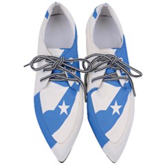 Somalia Flag Map Geography Outline Pointed Oxford Shoes