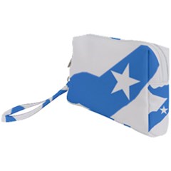 Somalia Flag Map Geography Outline Wristlet Pouch Bag (small) by Sapixe