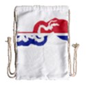 Gambia Flag Map Geography Outline Drawstring Bag (Large) View1