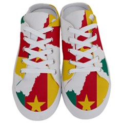 Cameroon Flag Map Geography Half Slippers by Sapixe