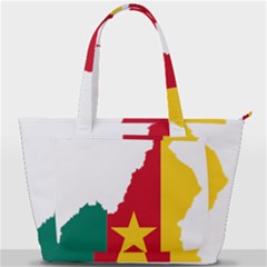 Cameroon Flag Map Geography Back Pocket Shoulder Bag 