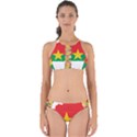 Burkina Faso Flag Map Geography Perfectly Cut Out Bikini Set View1