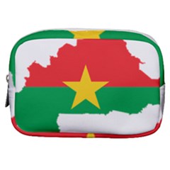 Burkina Faso Flag Map Geography Make Up Pouch (small) by Sapixe