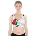 Western Sahara Flag Map Geography Sports Bra With Pocket View1