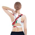 Western Sahara Flag Map Geography Sports Bra With Pocket View2