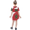 Morocco Flag Map Geography Outline Kids  Sailor Dress View2