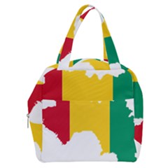 Guinea Flag Map Geography Outline Boxy Hand Bag