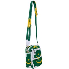 Mauritania Flag Map Geography Shoulder Strap Belt Bag