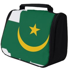 Mauritania Flag Map Geography Full Print Travel Pouch (big) by Sapixe