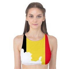 Belgium Country Europe Flag Tank Bikini Top by Sapixe