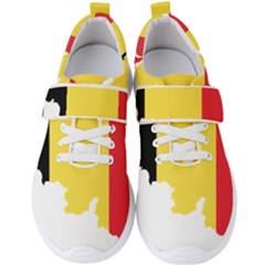 Belgium Country Europe Flag Men s Velcro Strap Shoes by Sapixe