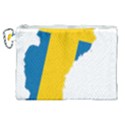 Sweden Country Europe Flag Borders Canvas Cosmetic Bag (XL) View1