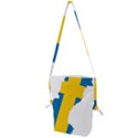 Sweden Country Europe Flag Borders Folding Shoulder Bag View1