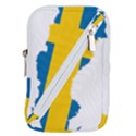 Sweden Country Europe Flag Borders Belt Pouch Bag (Small) View1