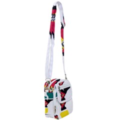 Mozambique Flag Map Geography Shoulder Strap Belt Bag