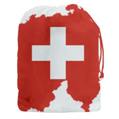 Switzerland Country Europe Flag Drawstring Pouch (xxxl) by Sapixe