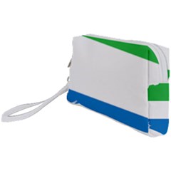 Sierra Leone Flag Map Geography Wristlet Pouch Bag (small)