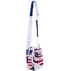 Liberia Flag Map Geography Outline Shoulder Strap Belt Bag