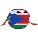 South Sudan Flag Map Geography Drawstring Bucket Bag View3