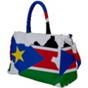 South Sudan Flag Map Geography Duffel Travel Bag View1