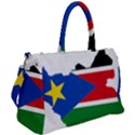 South Sudan Flag Map Geography Duffel Travel Bag View2