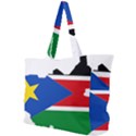 South Sudan Flag Map Geography Simple Shoulder Bag View1