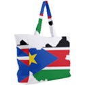 South Sudan Flag Map Geography Simple Shoulder Bag View2