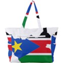 South Sudan Flag Map Geography Simple Shoulder Bag View3