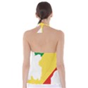 Congo Flag Map Geography Outline Babydoll Tankini Top View2