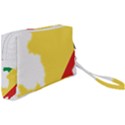 Congo Flag Map Geography Outline Wristlet Pouch Bag (Small) View2