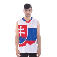 Slovakia Country Europe Flag Men s Sportswear by Sapixe