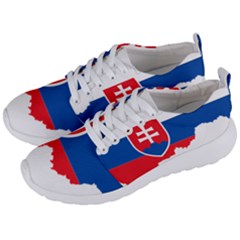 Slovakia Country Europe Flag Men s Lightweight Sports Shoes by Sapixe