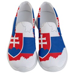 Slovakia Country Europe Flag Men s Lightweight Slip Ons by Sapixe