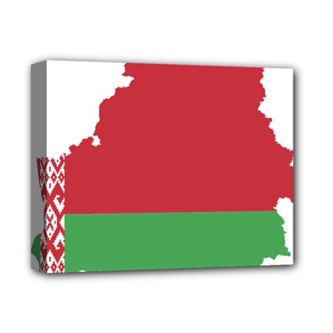 Belarus Country Europe Flag Deluxe Canvas 14  X 11  (stretched) by Sapixe