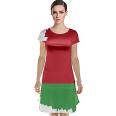 Belarus Country Europe Flag Cap Sleeve Nightdress by Sapixe