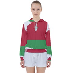 Belarus Country Europe Flag Women s Tie Up Sweat by Sapixe