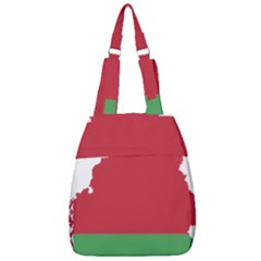 Belarus Country Europe Flag Center Zip Backpack by Sapixe