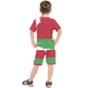 Belarus Country Europe Flag Kids  Tee and Shorts Set View2