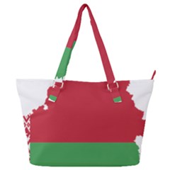 Belarus Country Europe Flag Full Print Shoulder Bag by Sapixe