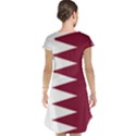 Borders Country Flag Geography Map Qatar Cap Sleeve Nightdress View2