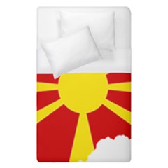 Macedonia Country Europe Flag Duvet Cover (single Size) by Sapixe