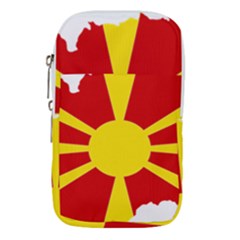 Macedonia Country Europe Flag Waist Pouch (large)