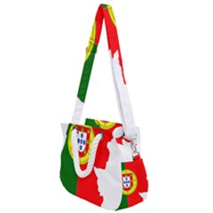 Portugal Flag Borders Cartography Rope Handles Shoulder Strap Bag by Sapixe