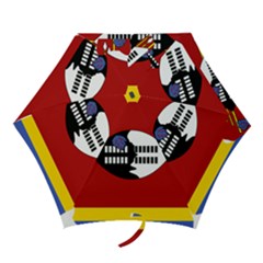 Swaziland Flag Map Geography Mini Folding Umbrellas