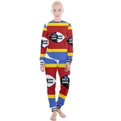 Swaziland Flag Map Geography Women s Lounge Set