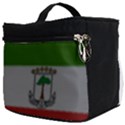 Equatorial Guinea Flag Map Make Up Travel Bag (Big) View2