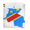 Democratic Republic Of The Congo Flag Duvet Cover Double Side (Full/ Double Size) View1