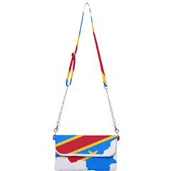 Democratic Republic Of The Congo Flag Mini Crossbody Handbag by Sapixe