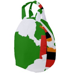 Zambia Flag Map Geography Outline Travel Backpacks by Sapixe