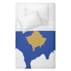 Kosovo Country Europe Flag Borders Duvet Cover (single Size) by Sapixe